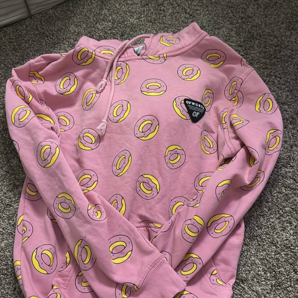 A donut hoodie from OF in size M